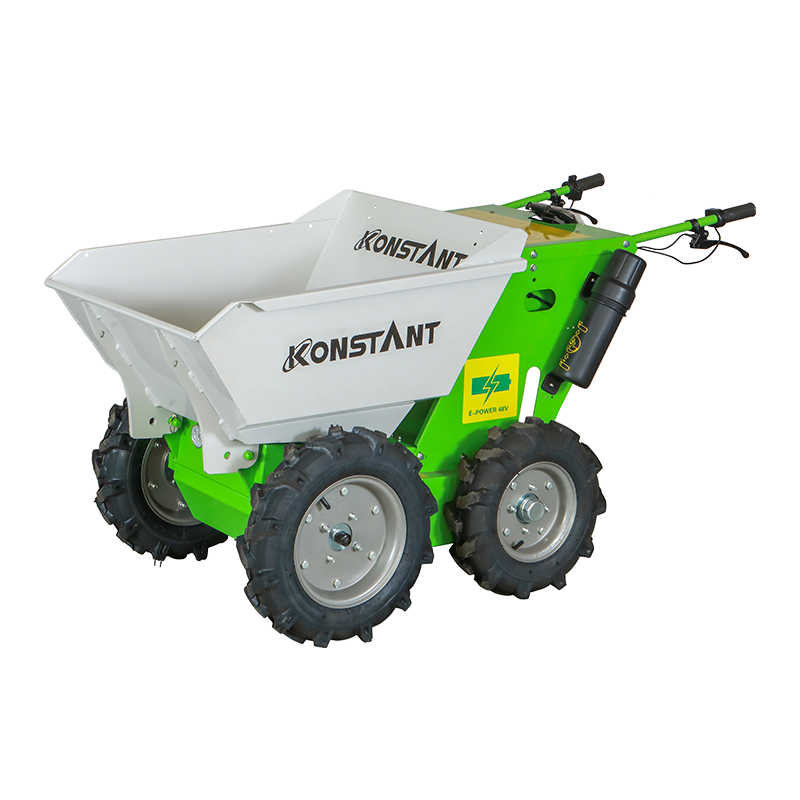 1000W Brushless DC Motor Powered Terraianus Concretum Buggy plena Electric Mini Dumper