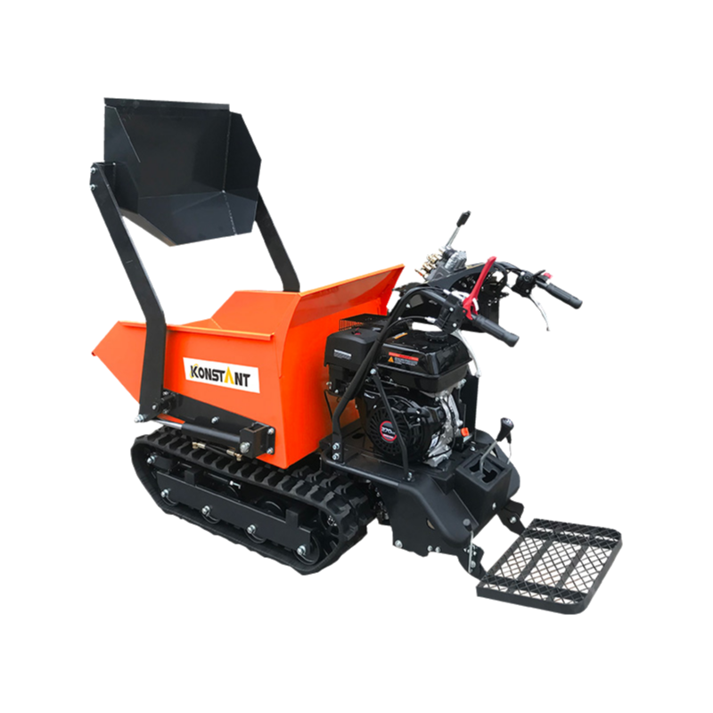 Eruca coegi potens tipping hydraulica et practicam rutrum attachiatus petrol Lorem Mini Crawler Dumper